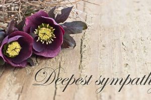 Condolences to the Thompson family
