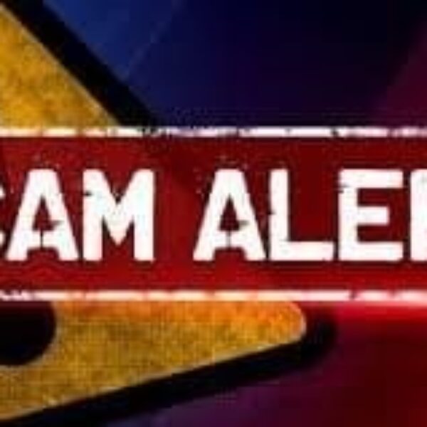 SCAM ALERT – Be aware
