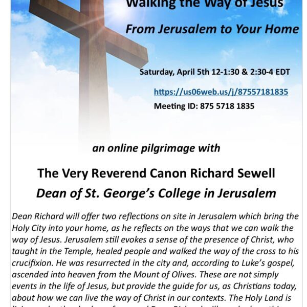 Anglican Fellowship of Prayer Zoom Event
