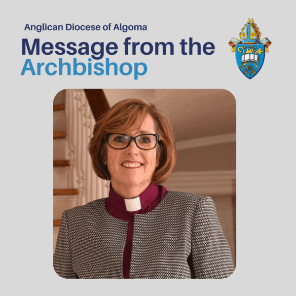 Message from Archbishop Anne for ACW Annual Meeting 2025