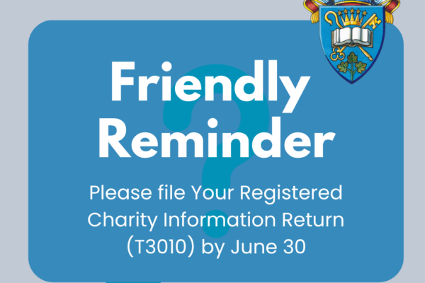 T3010 Filing Reminder