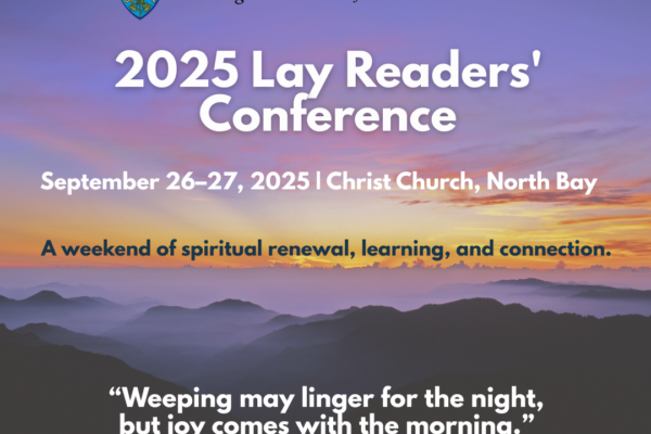 A Vital Gathering for Algoma’s Lay Readers