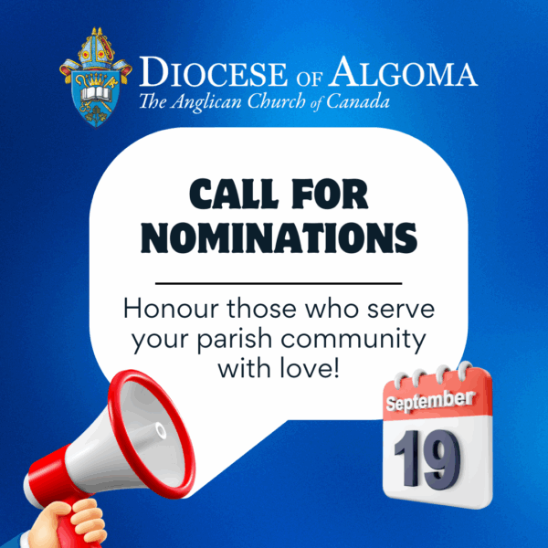 Call for Nominations: Diocesan Certificates of Appreciation