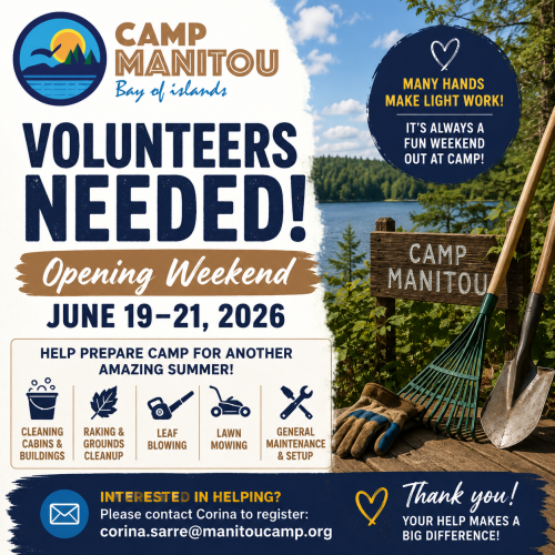 Camp Manitou Season Update